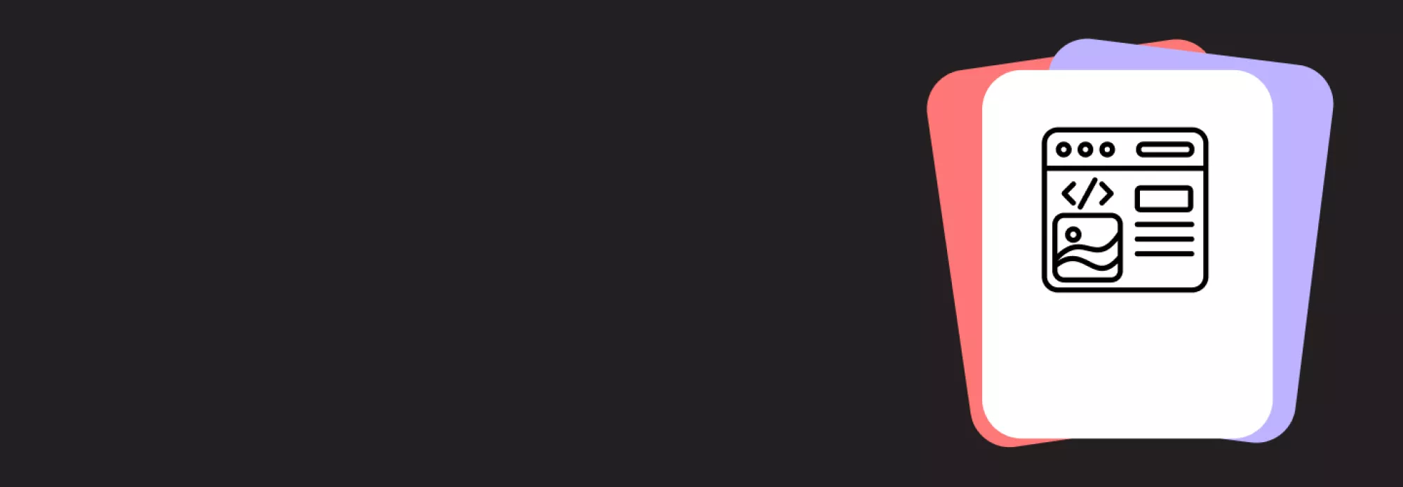 Descriptive label blog header